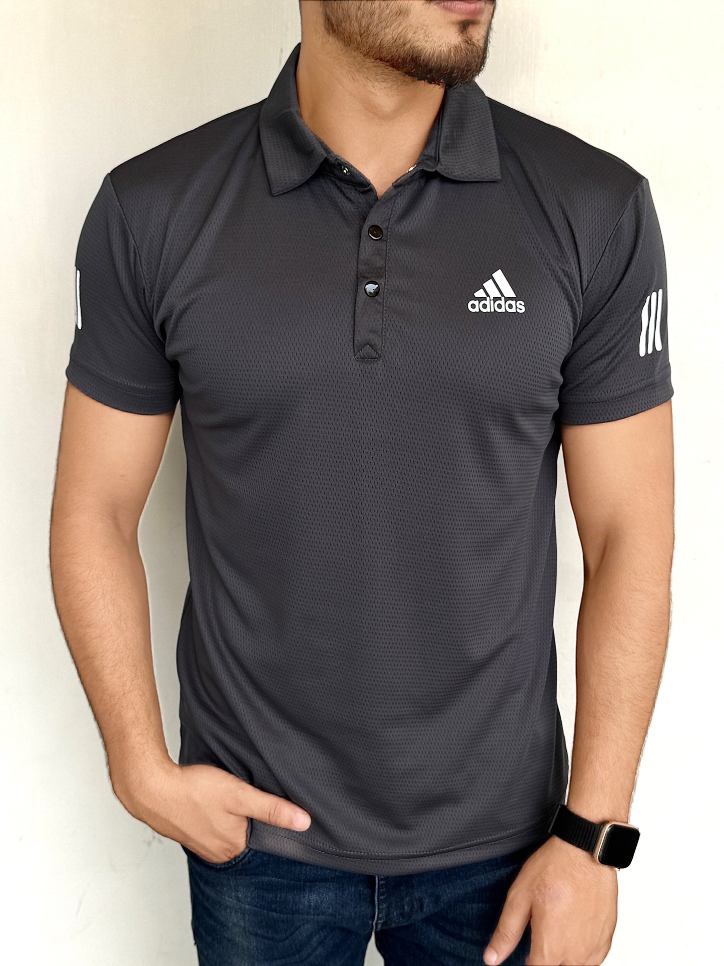 MESH IMPORTED LYCRA SHIRT-LF