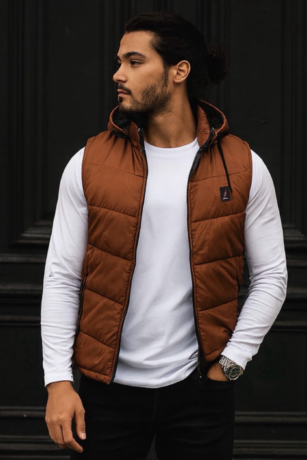 SLEEVLESS REMOVABLE & DETACHABLE JACKET-FT