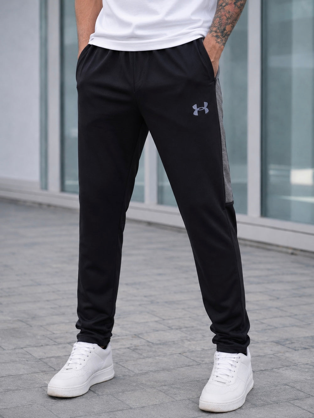 SOFTMOVE-TERRY TROUSER-BLACK