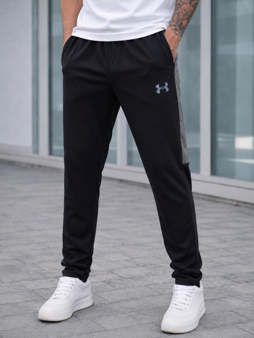 SOFTMOVE-TERRY TROUSER-BLACK