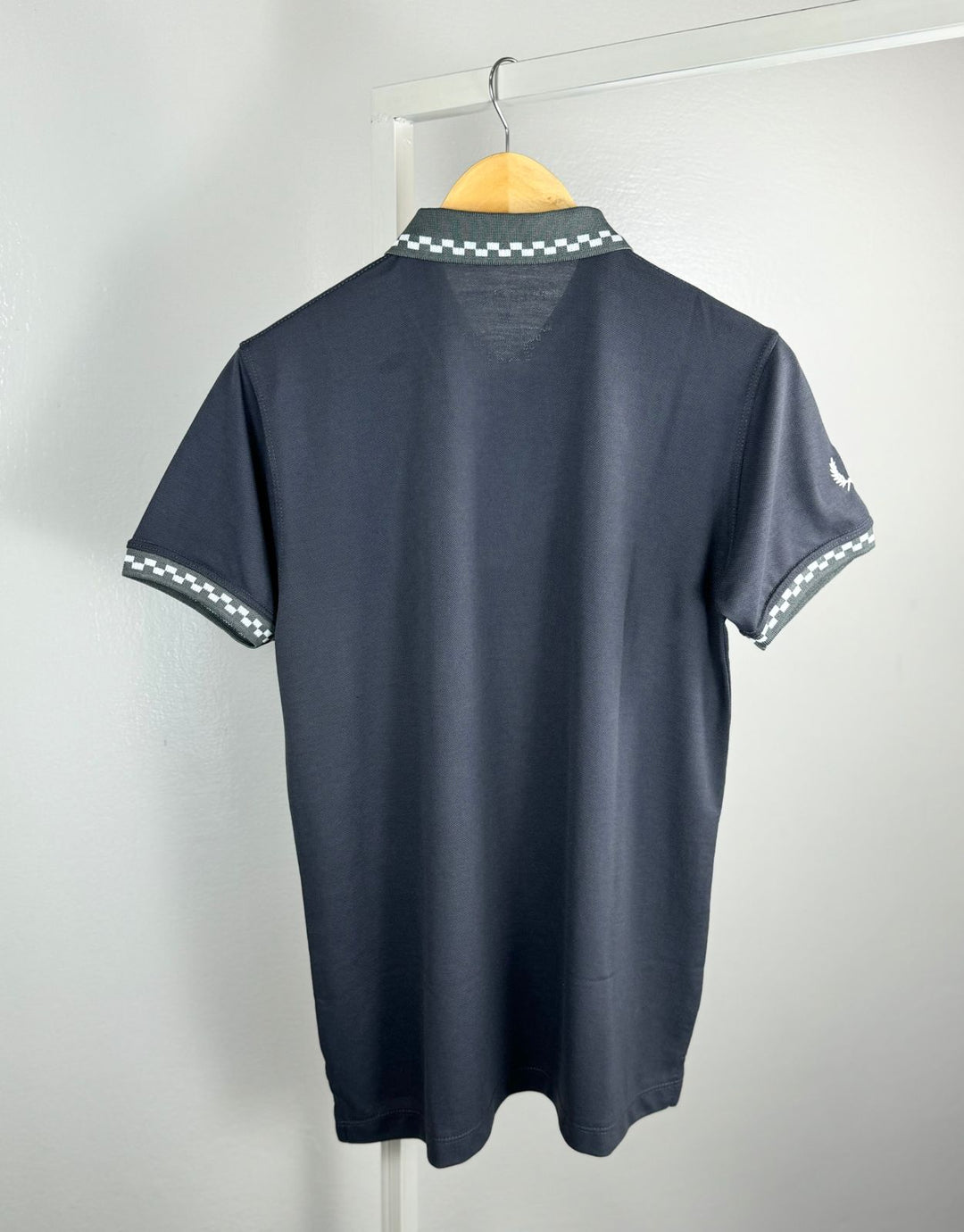 PREMIER COTTON POLO'S SHIRT WITH QUICK DRYING-GRAY