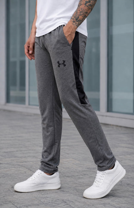 SOFTMOVE-TERRY TROUSER-CHARCOAL