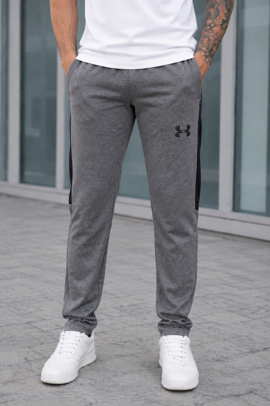SOFTMOVE-TERRY TROUSER-CHARCOAL