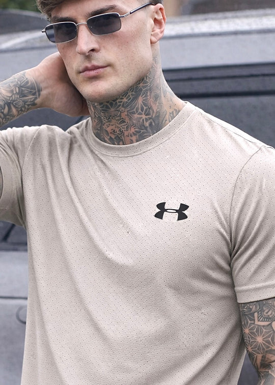 LYCRA STRETCHABLE STYLISH SHIRT-TAN