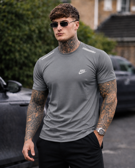 Modern Summer Shirt-Gray