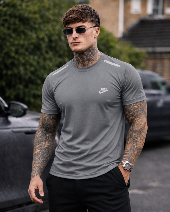 Modern Summer Shirt-Gray