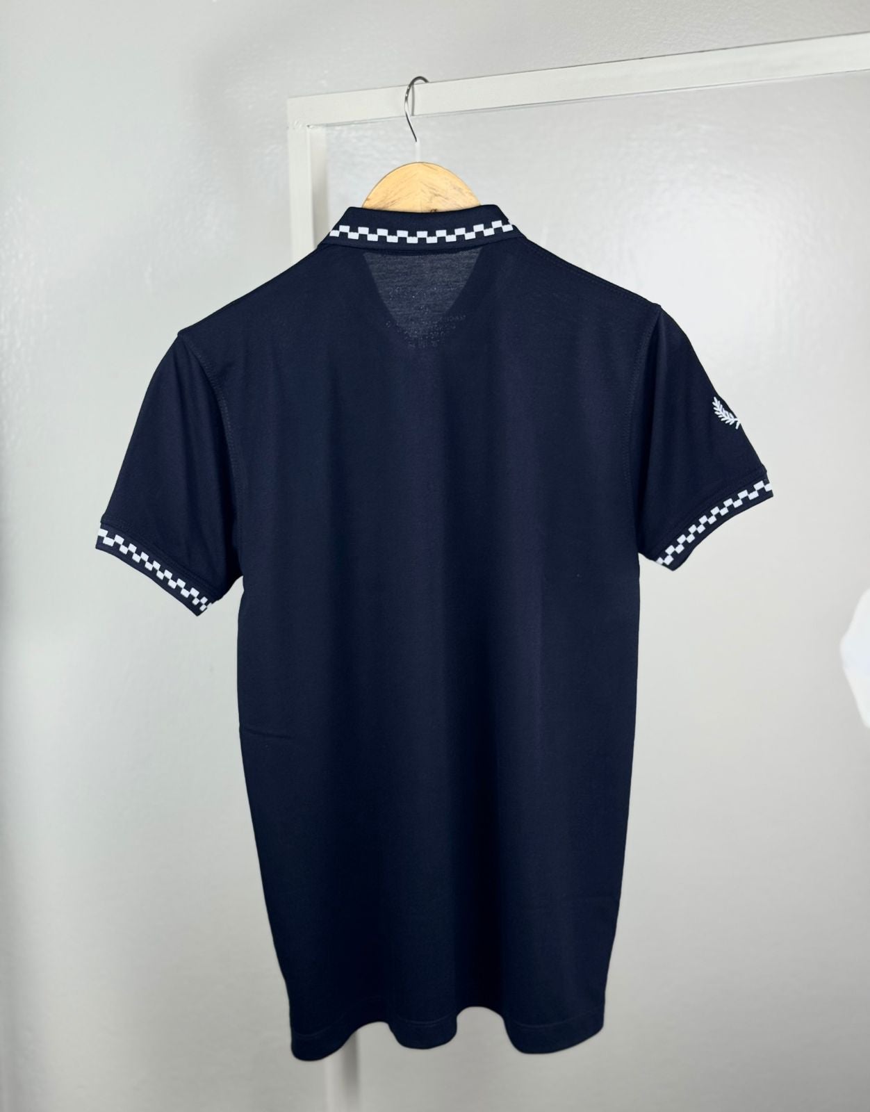 PREMIER COTTON POLO'S SHIRT WITH QUICK DRYING - NAVY BLUE