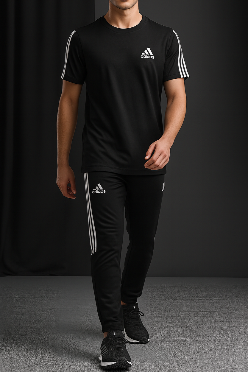 Modern, edgy, tracksuit for a casual, athletic wear