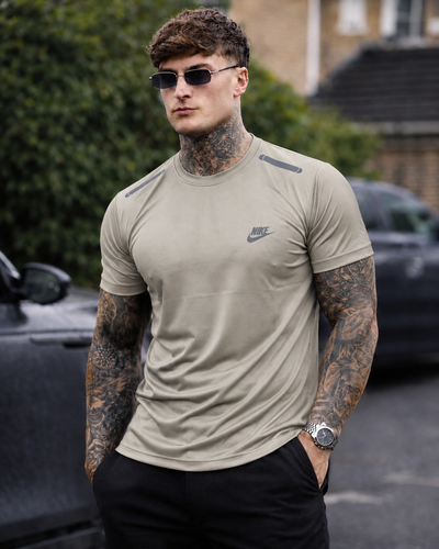 Modern Summer Shirt-Tan