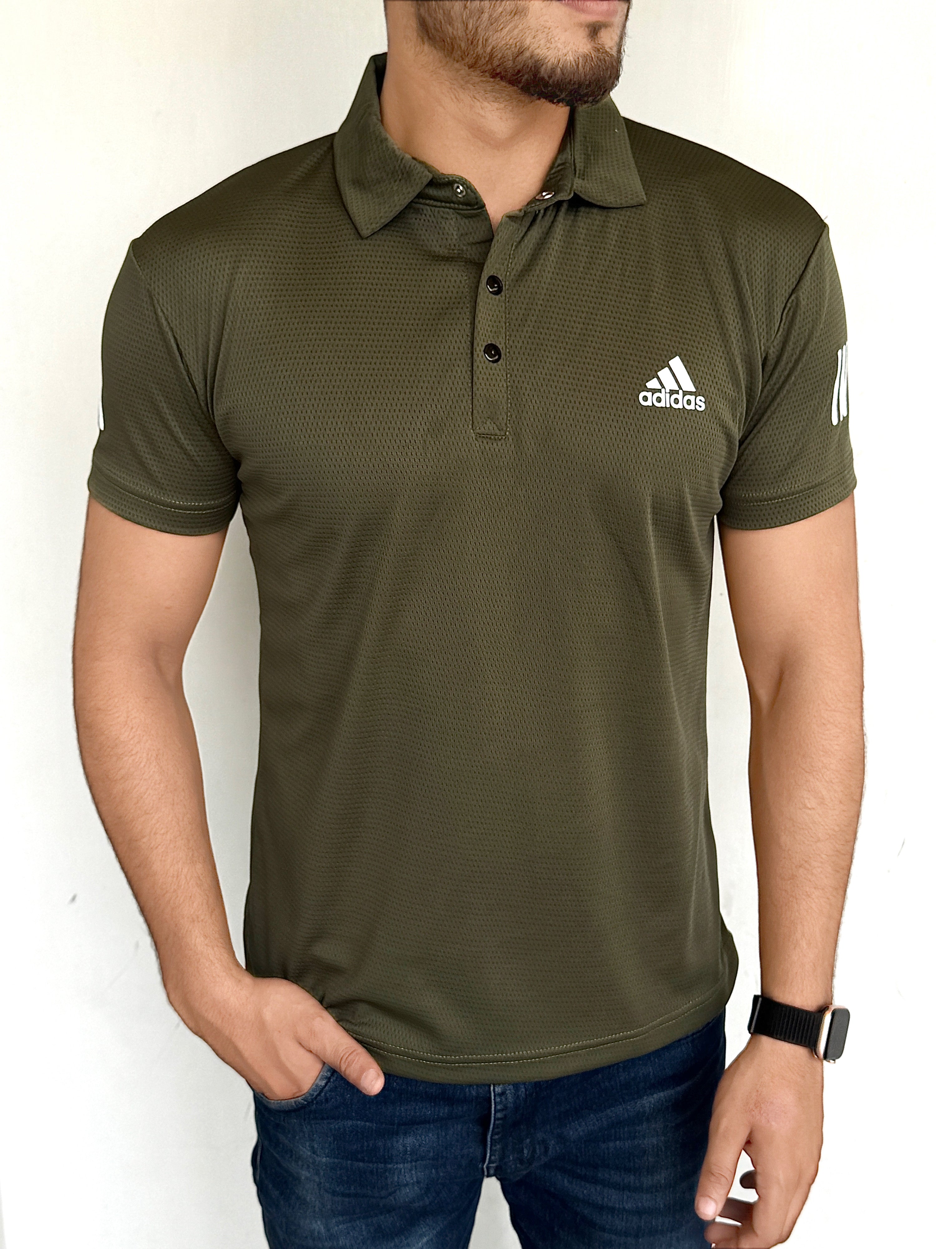 MESH IMPORTED LYCRA SHIRT-LF