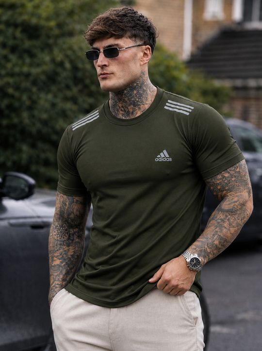 Elegant Summer Shirt-Olive