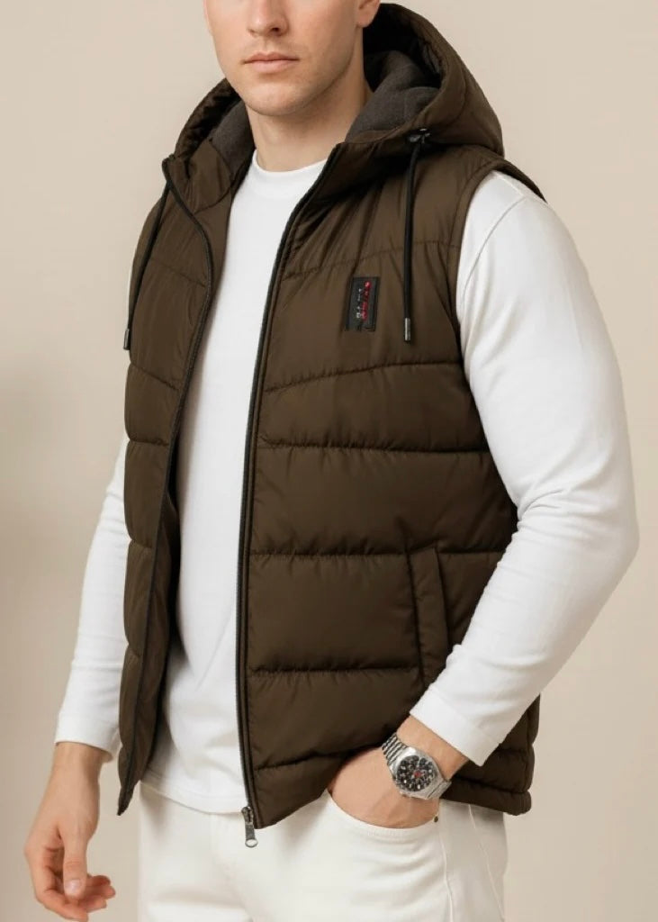 SLEEVLESS REMOVABLE & DETACHABLE JACKET-FT