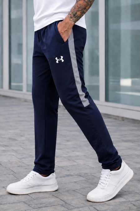SOFTMOVE-TERRY TROUSER-NAVY