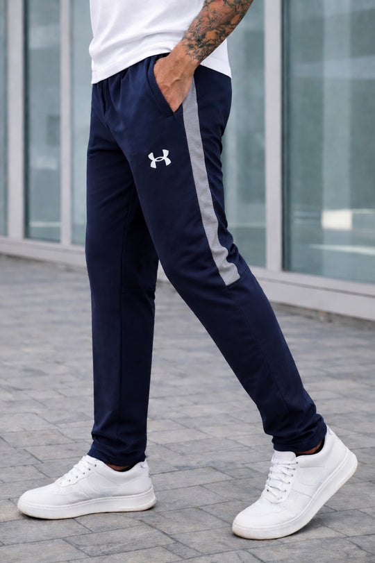 SOFTMOVE-TERRY TROUSER-NAVY