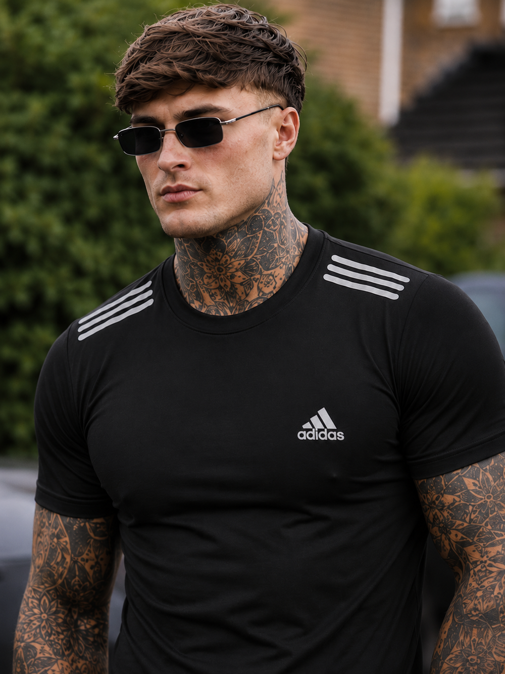 Elegant Summer Shirt-black