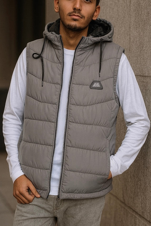 SLEEVLESS REMOVABLE & DETACHABLE JACKET-FT