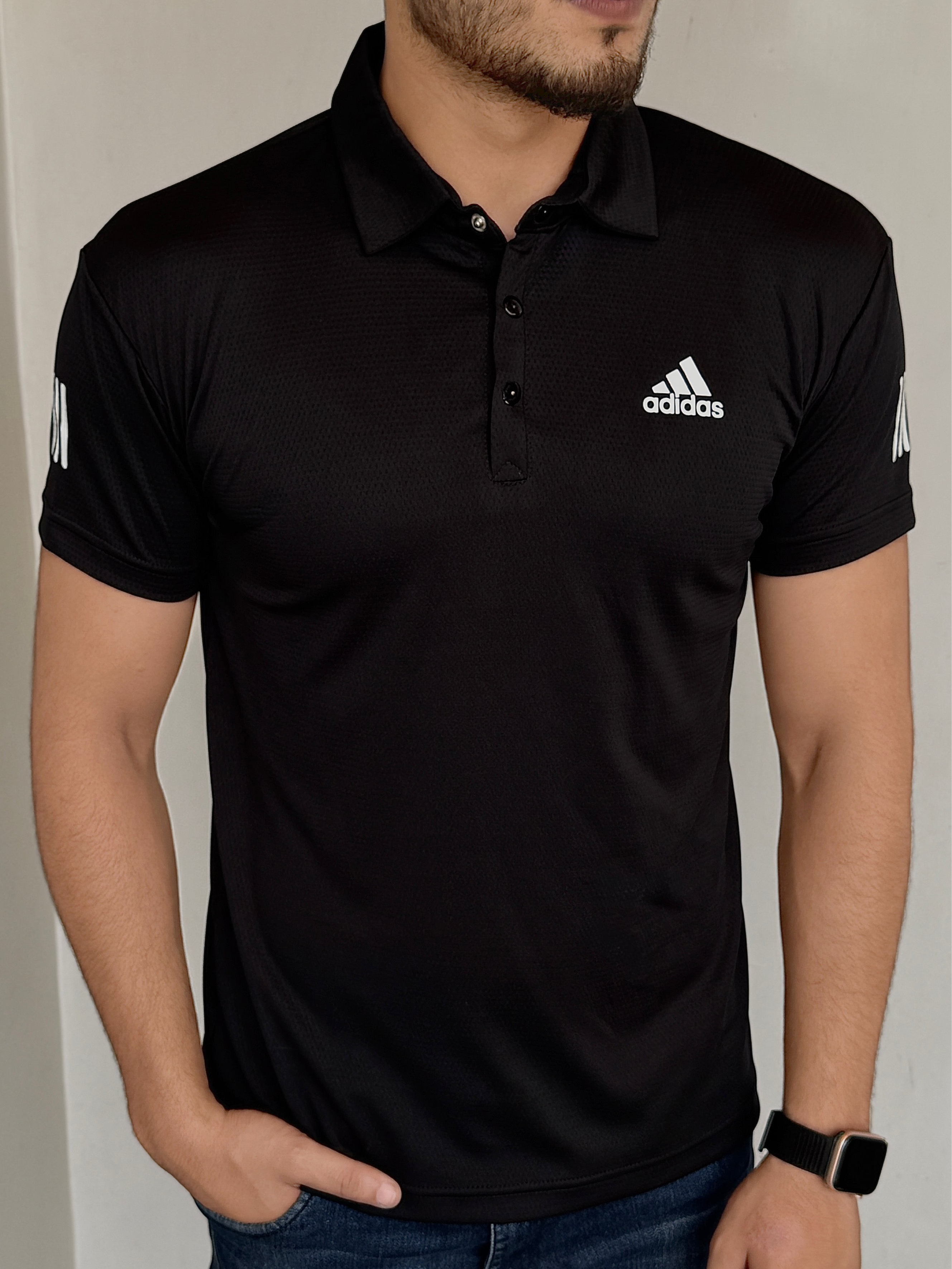 MESH IMPORTED LYCRA SHIRT-LF