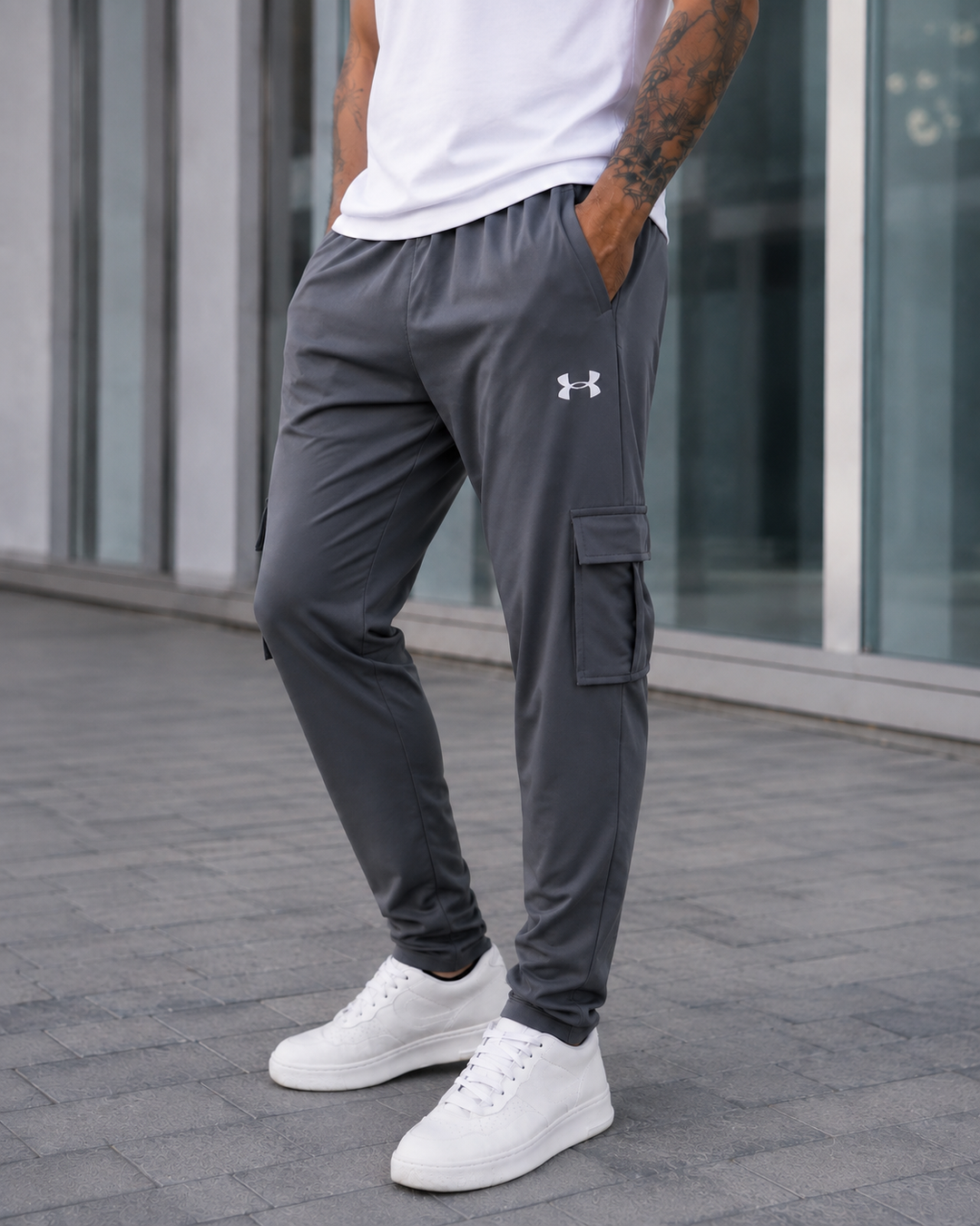 Essential Style Trouser-CHARCOAL
