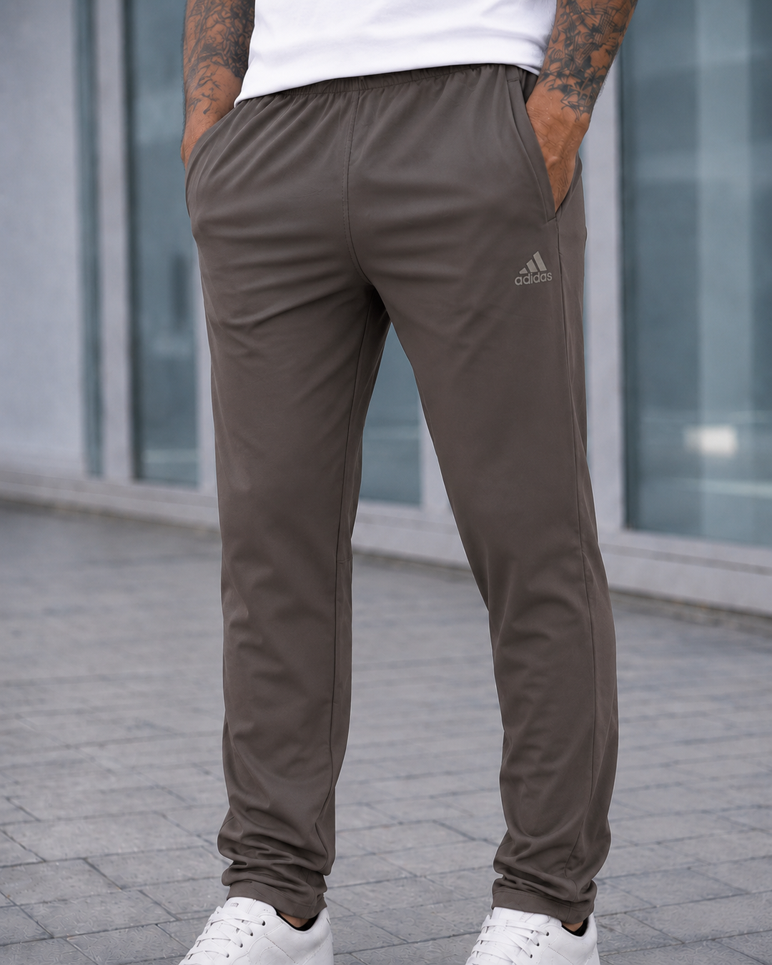 Premium Flex Trouser-BROWN