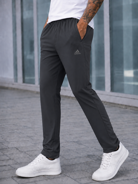 Premium Flex Trouser-CHARCOAL