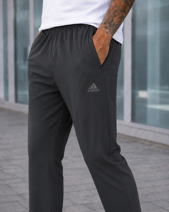 Premium Flex Trouser-CHARCOAL