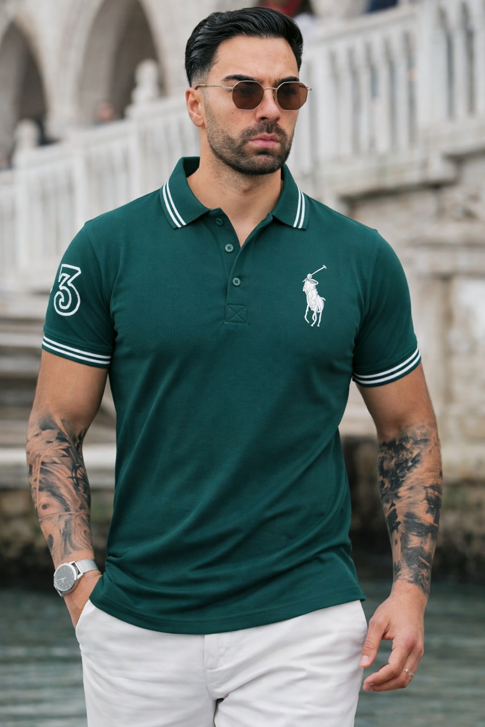 APEX-WEAR  POLO-GREEN