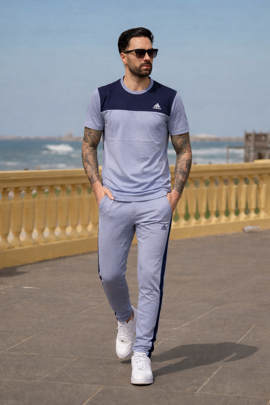 0022 THE SKYEDGE TRACKSUIT-LF SKYBLUE