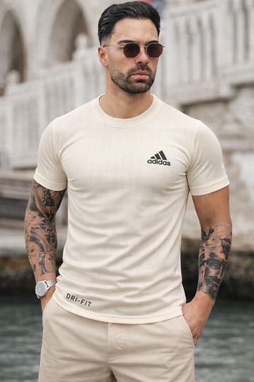 THE ALPHA TEE-OFFWHITE