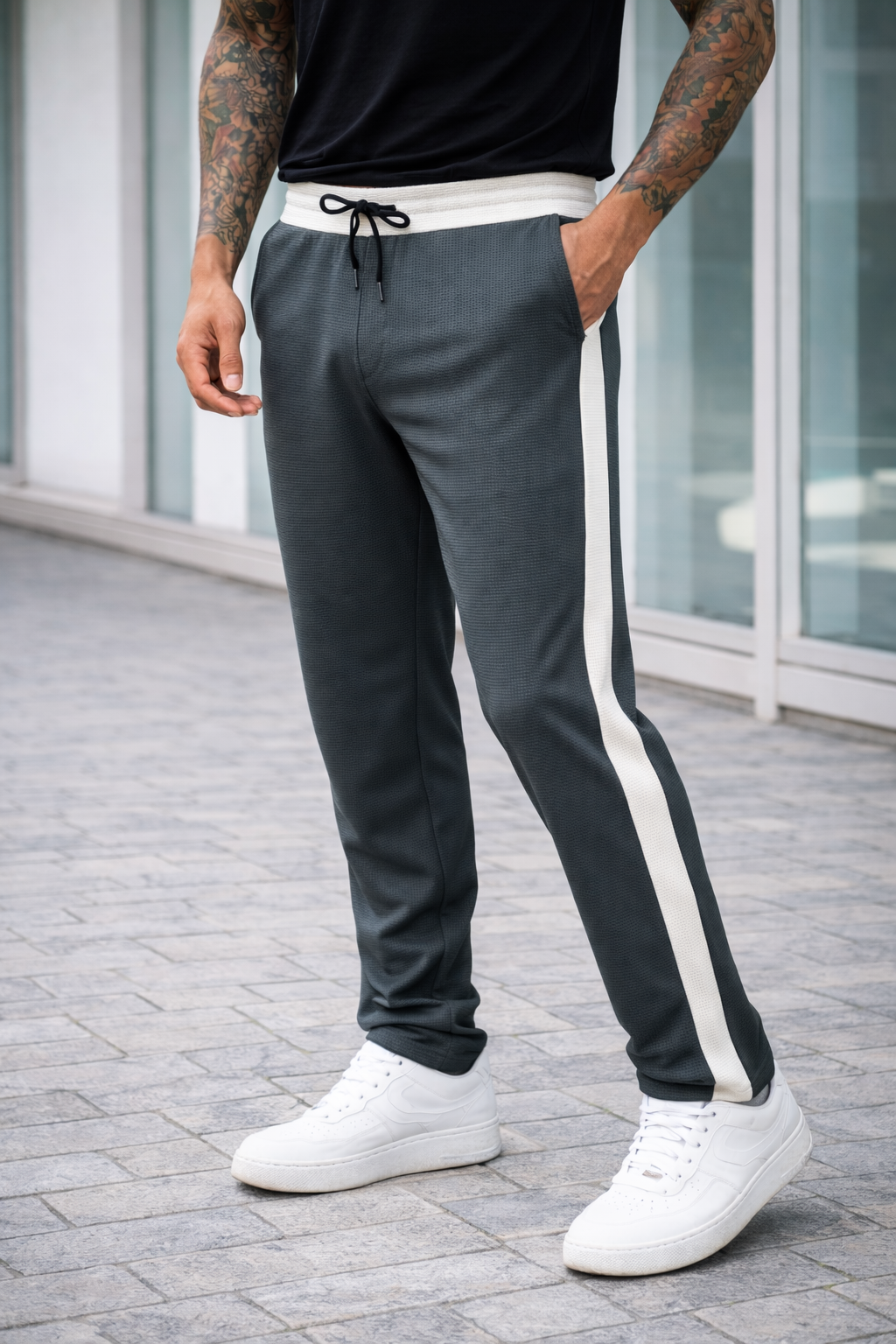 THE BRONZE FIT TROUSER-OLIVE