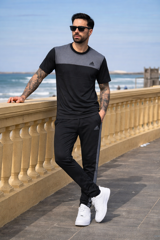 0022 THE SKYEDGE TRACKSUIT-LF BLACK