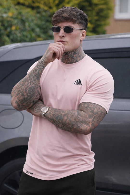 STRETCHABLE FOR EASE OF MOVEMENT SHIRT-LIGHT ROSE