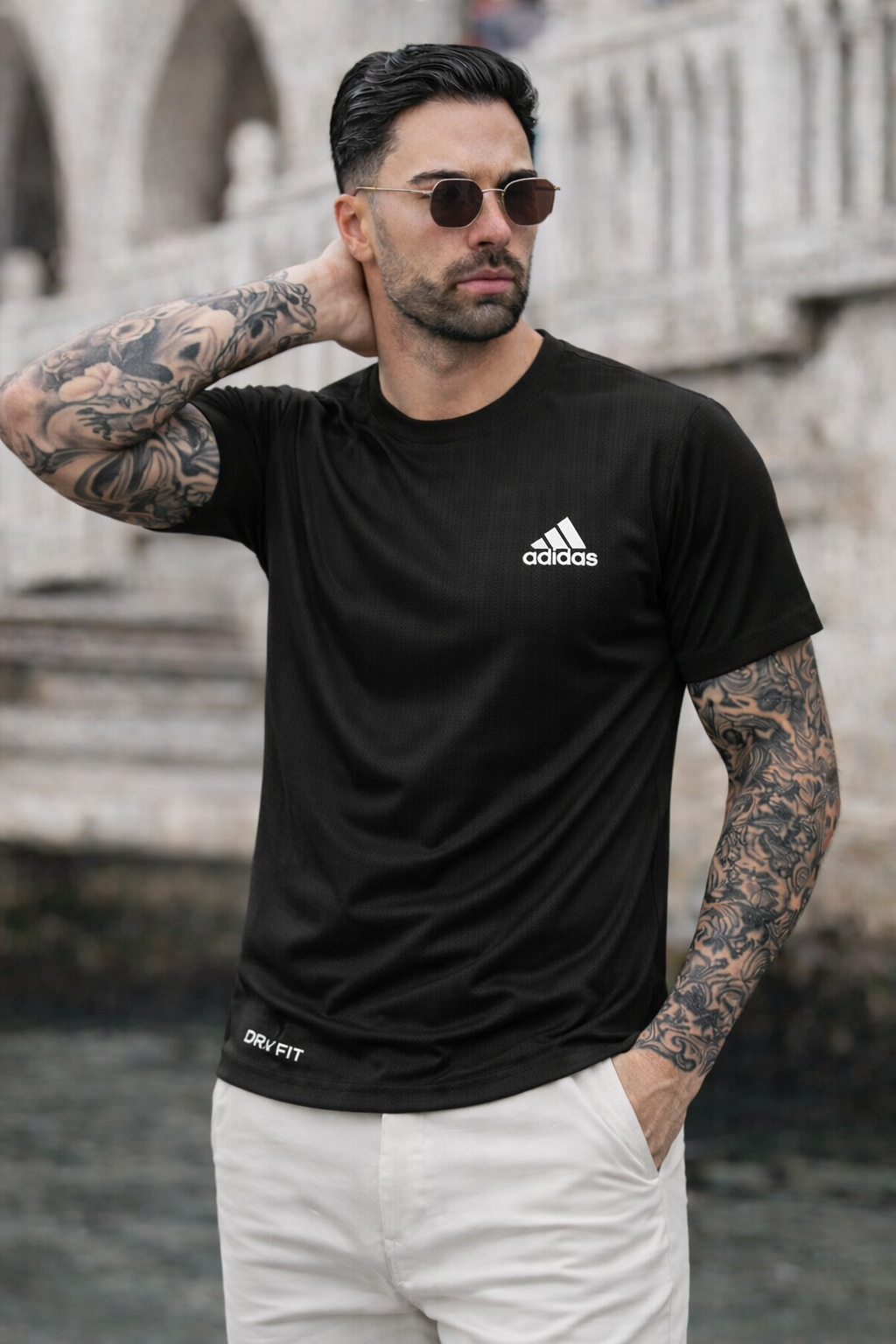 THE ALPHA TEE-BLACK