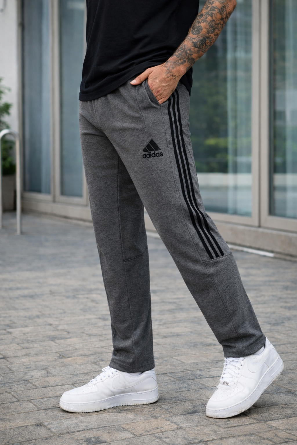 THE SHADOW LINE TROUSER -CHARCOAL