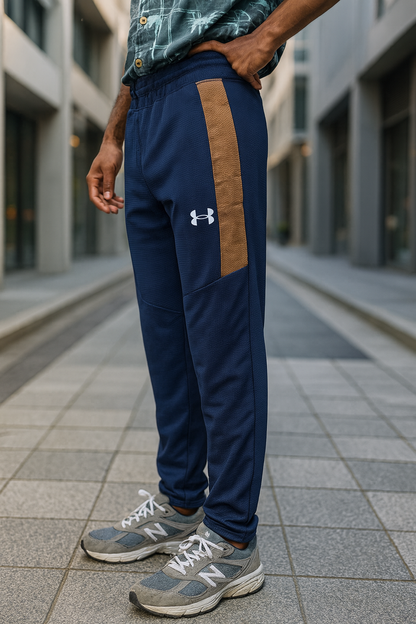 WAFFLE ULTRA FIT TROUSER-NAVY