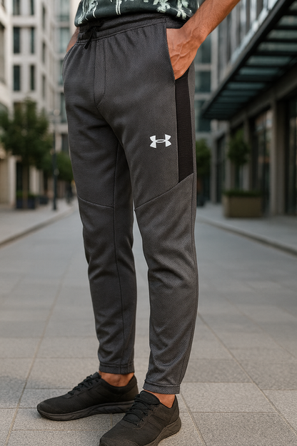 WAFFLE ULTRA FIT TROUSERS-GRAY