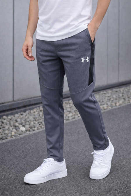 WAFFLE ULTRA FIT TROUSERS-GRAY