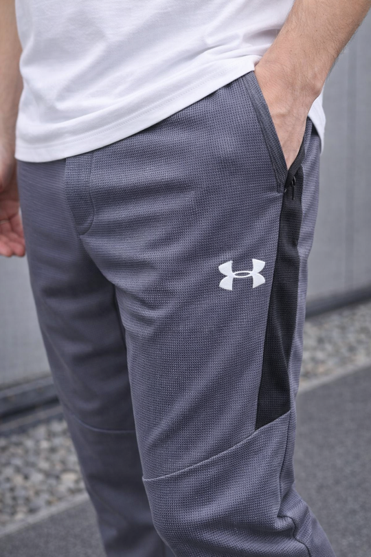 WAFFLE ULTRA FIT TROUSERS-GRAY