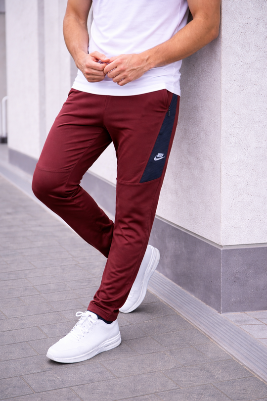 BOLD-LINE TROUSER-MAROON