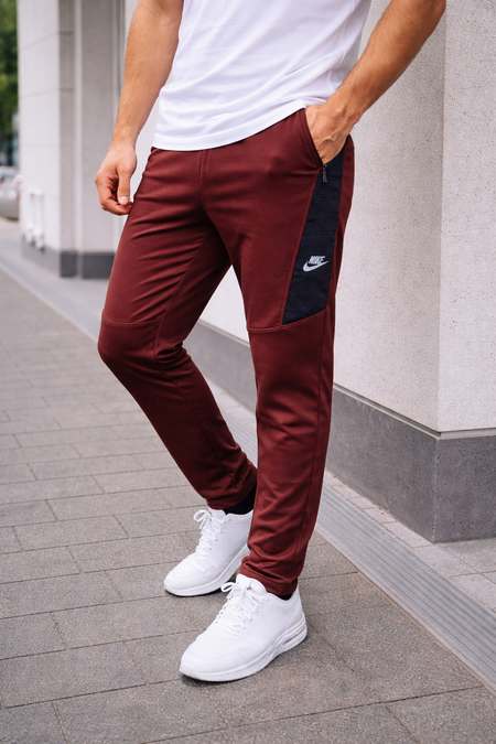 BOLD-LINE TROUSER-MAROON