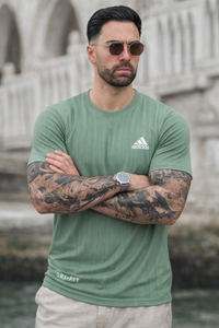 THE ALPHA TEE-OLIVE