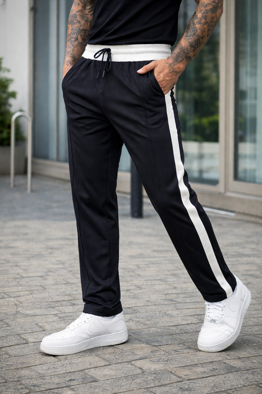 THE BRONZE FIT TROUSER-BLACK