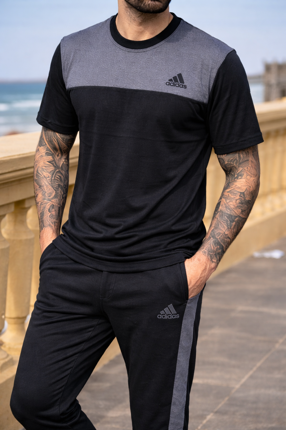 0022 THE SKYEDGE TRACKSUIT-LF BLACK