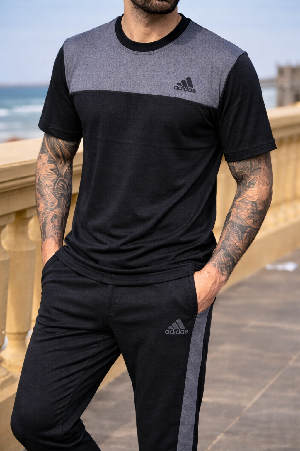 0022 THE SKYEDGE TRACKSUIT-LF BLACK