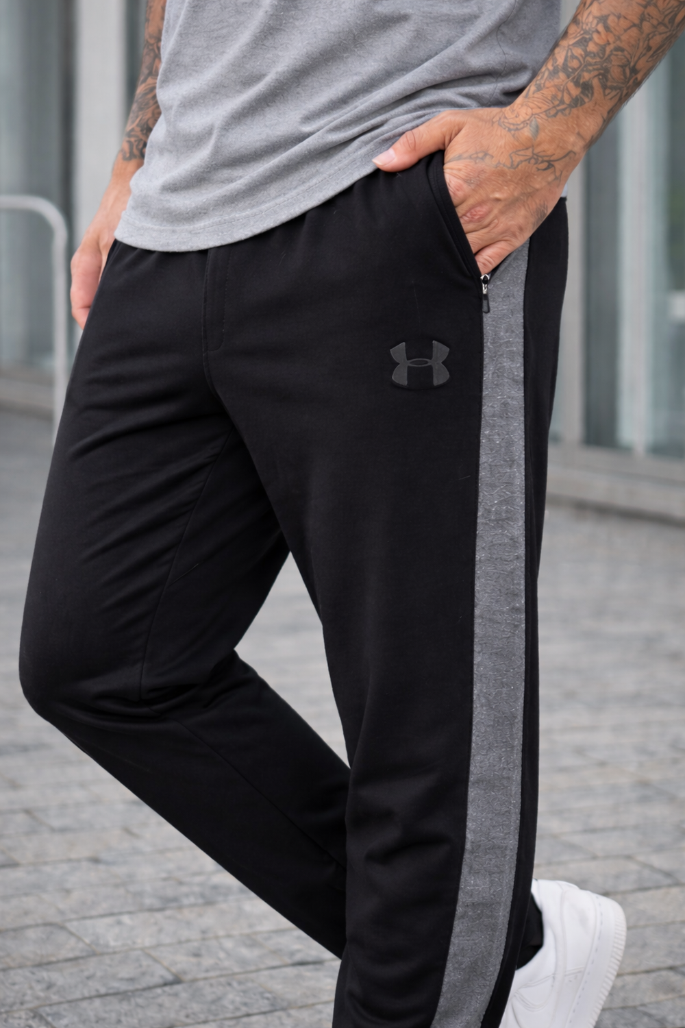 THE ALPHA-FOX TROUSER-LF BLACK