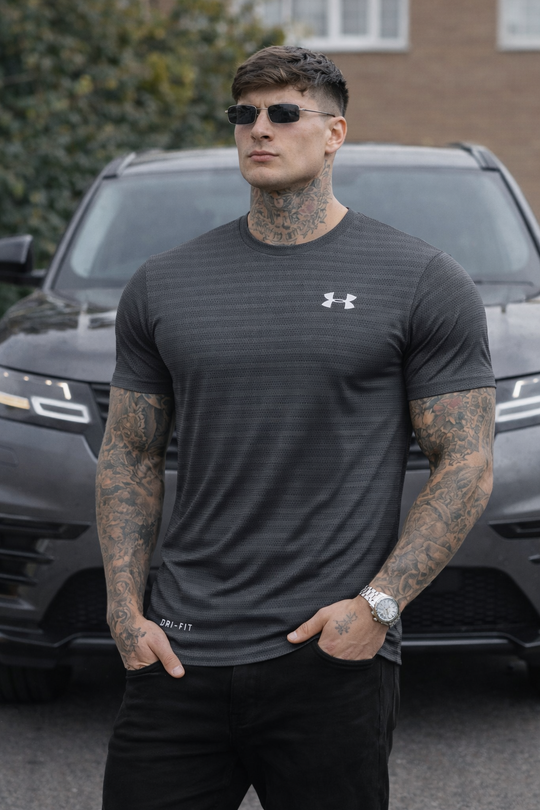 DURABLE LONG-LASTING STRETCHABLE SHIRT-GRAY