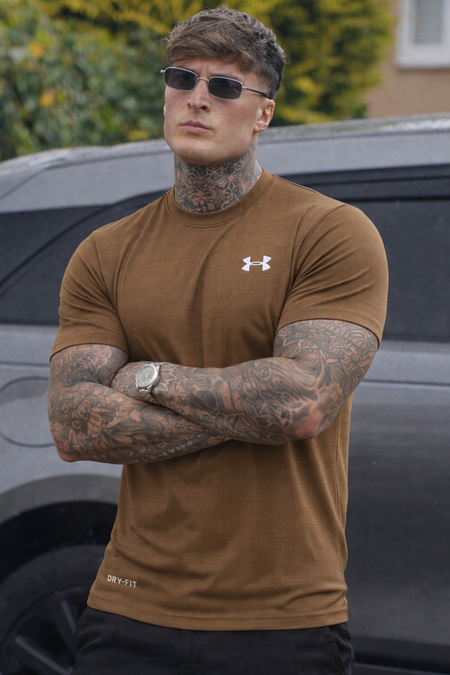 DURABLE LONG-LASTING STRETCHABLE SHIRT-TAN