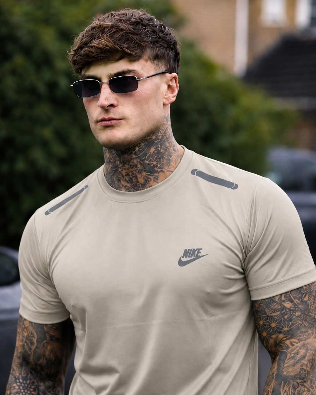 Modern Summer Shirt-Tan