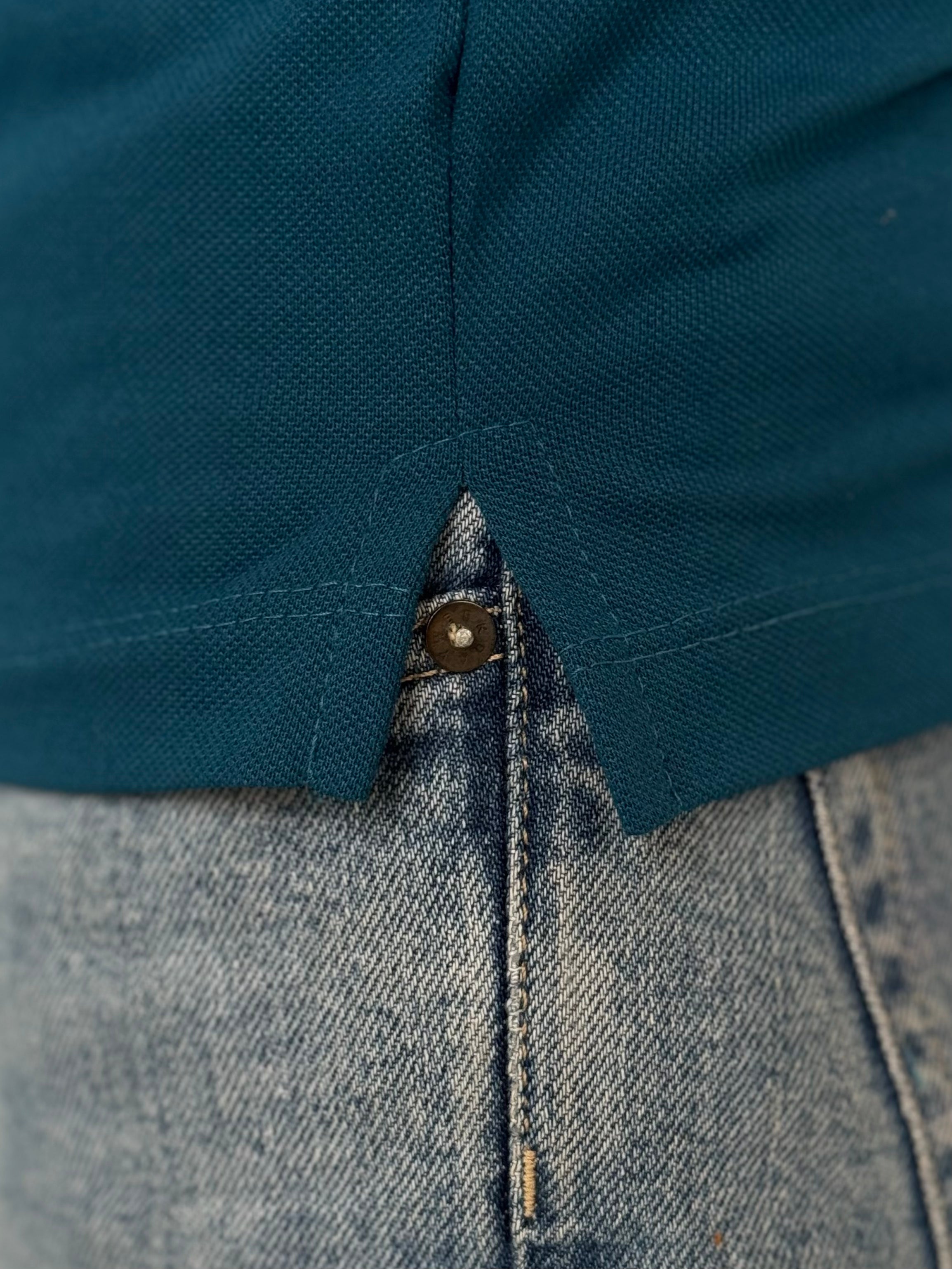 LUXURY COTTON HALF SLEEVES POLO -FL