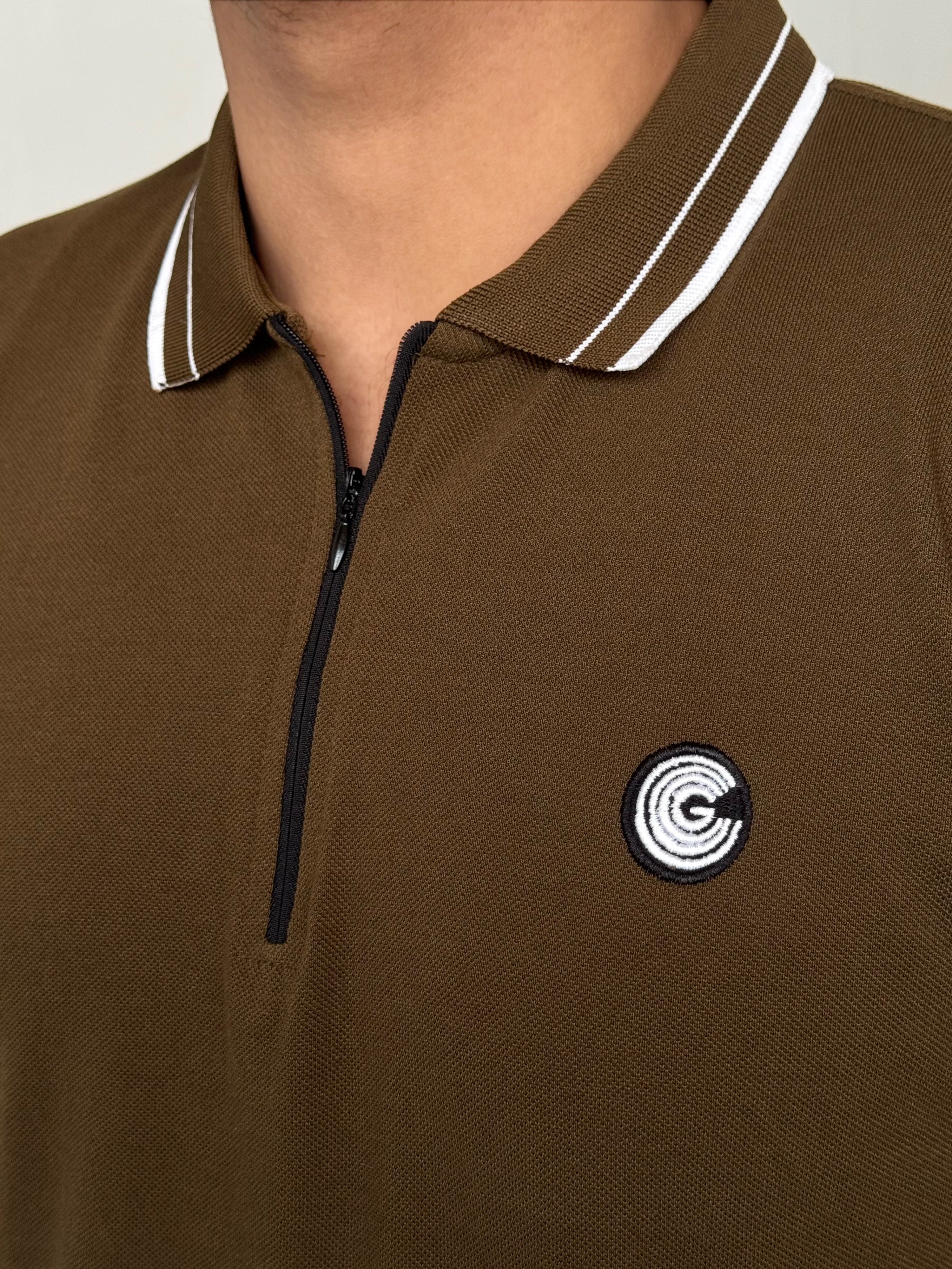 LUXURY COTTON HALF SLEEVES POLO -FL
