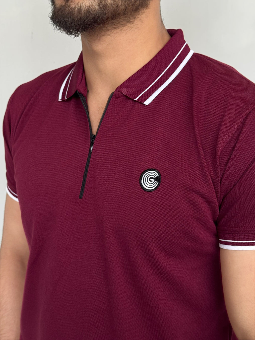 LUXURY COTTON HALF SLEEVES POLO -FL
